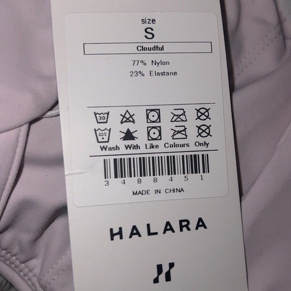 Halara Chiffon White Plush Double Strap Backless Twisted Active Dress | NEW/NWT! - Picture 10 of 10